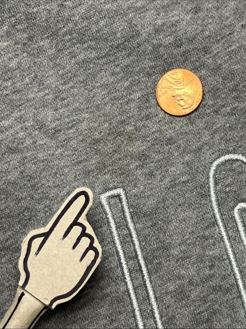 Jordan Gray Pullover Hoodie with Gold Logo